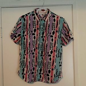 Bonobos 90’s Vibe Short Sleeve Button Up